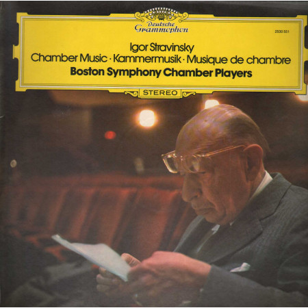 Stravinsky, Boston Symphony Players LP Chamber Music / Deutsche – 2530551 Nuovo