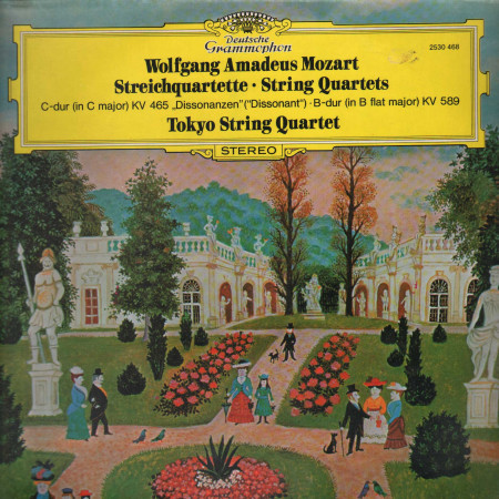 Mozart,Tokyo String Quartet LP Streichquartette KV 465,Dissonanzen KV 589 Nuovo