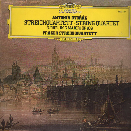 Dvořák, Streichquartett LP String Quartet G Dur In G Major Op. 106 / 2530480 Nuovo