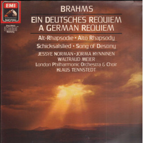 Brahms, Norman, Hynninen LP Ein Deutsches Requiem, Song Of Destiny / Sigillato Brahms, Norman, Hynninen LP Ein Deutsches Requiem, Song Of Destiny / Sigillato
