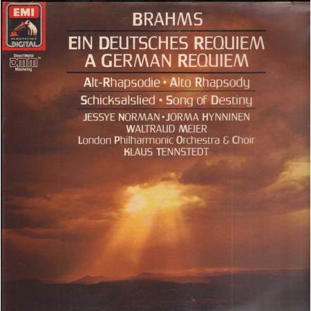 Brahms, Norman, Hynninen LP Ein Deutsches Requiem, Song Of Destiny / Sigillato