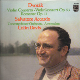 Dvorák, Accardo, Davis LP Violin Concerto Op. 53 / Romance Op. 11 Nuovo Dvorák, Accardo, Davis LP Violin Concerto Op. 53 / Romance Op. 11 Nuovo
