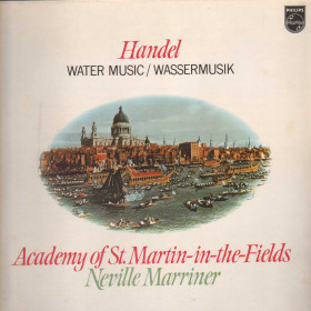 Handel, Marriner LP Water Music / Wassermusik / Philips – 9500691 Nuovo Handel, Marriner LP Water Music / Wassermusik / Philips – 9500691 Nuovo