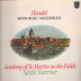 Handel, Marriner LP Water Music / Wassermusik / Philips – 9500691 Nuovo