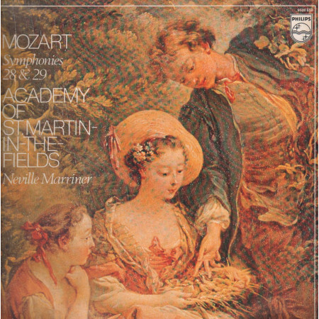 Mozart, Marriner LP Symphonies 28 & 29 / Philips – 9500652 Nuovo