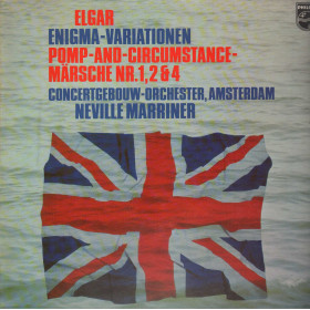 Elgar, Marriner LP Enigma Variations / Pomp And Circumstance Marches Nos. 1, 2 & 4 Nuovo Elgar, Marriner LP Enigma Variations / Pomp And Circumstance Marches Nos. 1, 2 & 4 Nuovo
