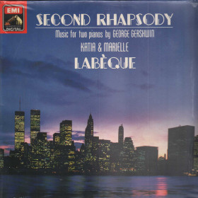 Gershwin, Labèque LP Second Rhapsody Music For Two Pianos Sigillato