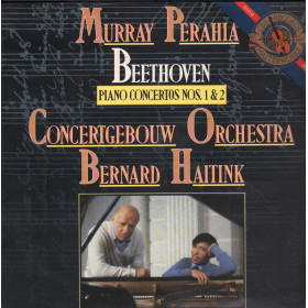 Beethoven, Perahia, Haitink LP Piano Concertos Nos. 1 & 2 Sigillato Beethoven, Perahia, Haitink LP Piano Concertos Nos. 1 & 2 Sigillato