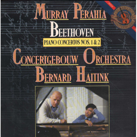 Beethoven, Perahia, Haitink LP Piano Concertos Nos. 1 & 2 Sigillato