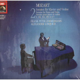 Mozart, Zimmermann LP 2 / Sonaten Fur Klavier Und Violin K 306, 302, 296 & 377 Sigillato Mozart, Zimmermann LP 2 / Sonaten Fur Klavier Und Violin K 306, 302, 296 & 377 Sigillato