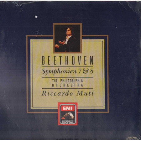 Beethoven, Muti LP Symphonien 7 & 8 / EMI – 067EL7494921 Sigillato