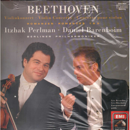 Beethoven, Perlman LP Violin Concerto - Romances 1 & 2 / 067EL7495671 Sigillato