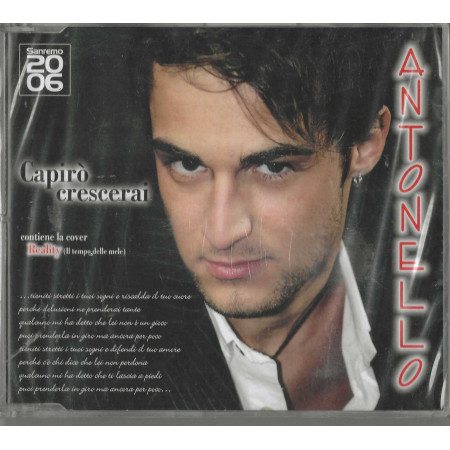 Antonello CD 'S Singolo Capiro' Crescerai / Wembley Road – 5051011298325 Sigillato