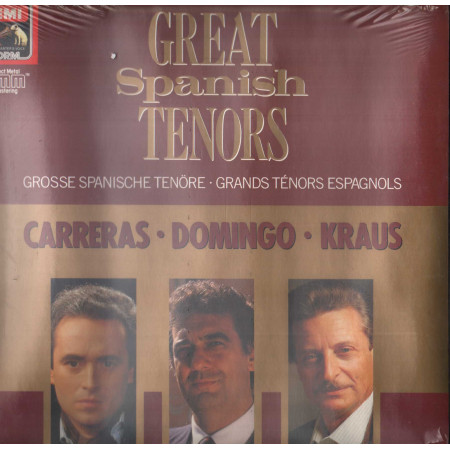 Carreras, Domingo LP Great Spanish Tenors / EL7499291 Sigillato