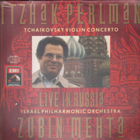 Tchaikovsky, Perlman LP Violin Concerto Live In Russia / EMI – 7541081 Sigillato Tchaikovsky, Perlman LP Violin Concerto Live In Russia / EMI – 7541081 Sigillato
