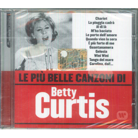 Betty Curtis CD Le Più Belle Canzoni Di / Warner – 5051011-1727-2-4 Sigillato