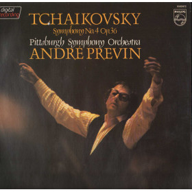 Tchaikovsky, Previn LP Symphony No. 4 Op. 36 / Philips – 9500972 Nuovo Tchaikovsky, Previn LP Symphony No. 4 Op. 36 / Philips – 9500972 Nuovo