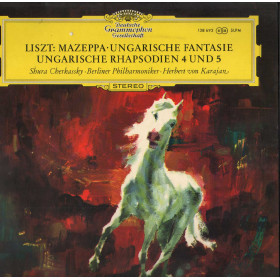 Liszt, Karajan LP Mazeppa / Ungarische Fantasie / Ungarische Rhapsodien 4 Und 5 Nuovo Liszt, Karajan LP Mazeppa / Ungarische Fantasie / Ungarische Rhapsodien 4 Und 5 Nuovo
