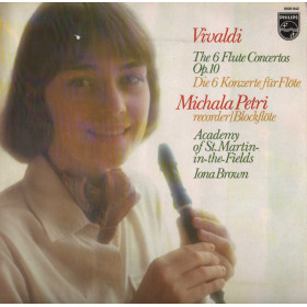 Vivaldi, Petri LP The 6 Flute Concertos, Op. 10 / Philips – 9500942 Nuovo Vivaldi, Petri LP The 6 Flute Concertos, Op. 10 / Philips – 9500942 Nuovo