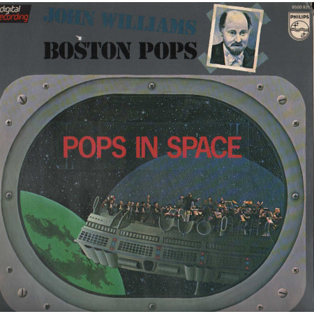 Williams, Boston Pops LP Pops In Space / Philips – 9500921 Nuovo