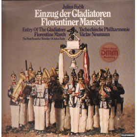 Julius Fucik LP Einzug Der Gladiatoren, Florentiner Marsch / TELDEC – 642337AG Nuovo Julius Fucik LP Einzug Der Gladiatoren, Florentiner Marsch / TELDEC – 642337AG Nuovo