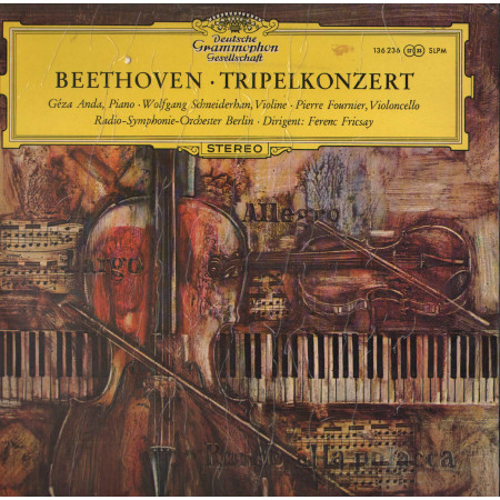 Beethoven, Anda LP Tripelkonzert / Deutsche Grammophon – 136236SLPM Nuovo
