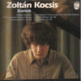 Bartók, Kocsis LP Allegro Barbaro / 15 Hungarian Peasant Songs / Improvisations Op. 20 Nuovo Bartók, Kocsis LP Allegro Barbaro / 15 Hungarian Peasant Songs / Improvisations Op. 20 Nuovo