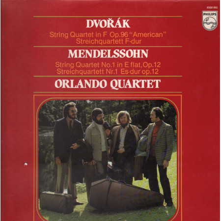 Dvorák, Mendelssohn LP String Quartets in F Op.96 American & No.1 in E flat Op.12 Nuovo