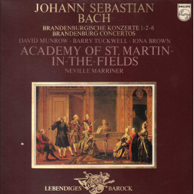 Bach, Marriner LP Brandenburgische Konzerte 1-2-6 / Philips – 9502014 Nuovo Bach, Marriner LP Brandenburgische Konzerte 1-2-6 / Philips – 9502014 Nuovo