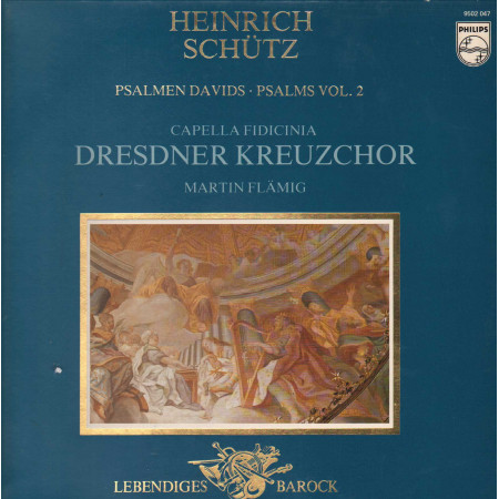 Schutz, Fidicinia LP Psalmen Davids, Psalms Vol. 2 / Philips – 9502047 Nuovo