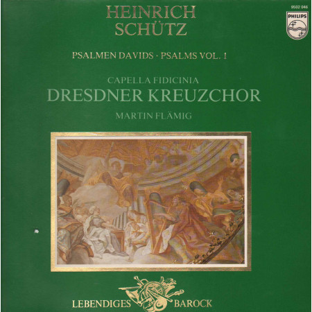 Schutz, Fidicinia LP Psalmen Davids, Psalms Vol. 1 / Philips – 9502046 Nuovo
