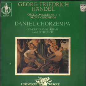 Handel, Chorzempa LP Organ Concertos 1-5 / Philips – 9502040 Nuovo Handel, Chorzempa LP Organ Concertos 1-5 / Philips – 9502040 Nuovo