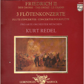 Der Grosse, Orchestre Munich LP 3 Flotenkonzerte / Philips – 9502058 Nuovo Der Grosse, Orchestre Munich LP 3 Flotenkonzerte / Philips – 9502058 Nuovo