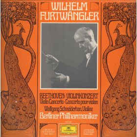 Furtwangler, Schneiderhan, Beethoven LP Beethoven: Violinkonzert / 2535809 Nuovo Furtwangler, Schneiderhan, Beethoven LP Beethoven: Violinkonzert / 2535809 Nuovo