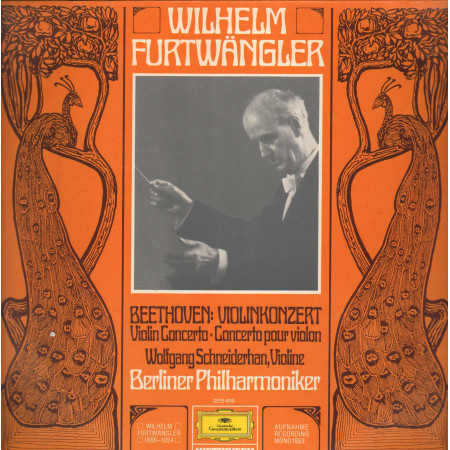 Furtwangler, Schneiderhan, Beethoven LP Beethoven: Violinkonzert / 2535809 Nuovo