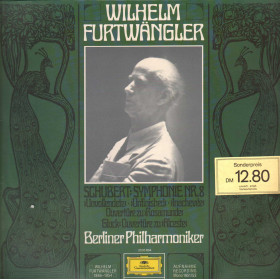 Furtwangler, Berliner Philharmoniker, Schubert LP Symphonie Nr. 8 / 2535804 Nuovo Furtwangler, Berliner Philharmoniker, Schubert LP Symphonie Nr. 8 / 2535804 Nuovo
