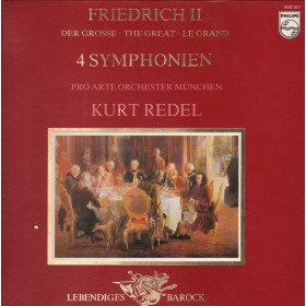 Der Grosse, Redel LP 4 Symphonien / Philips – 9502057 Nuovo Der Grosse, Redel LP 4 Symphonien / Philips – 9502057 Nuovo
