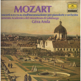 Mozart, Anda LP Concerti N.12, 26 Dell'Incoronazione / Deutsche – 2535466 Nuovo Mozart, Anda LP Concerti N.12, 26 Dell'Incoronazione / Deutsche – 2535466 Nuovo