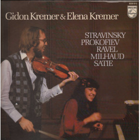 Kremer LP Stravinsky Prokofiev Ravel Milhaud Satie / Philips – 9500912 Nuovo Kremer LP Stravinsky Prokofiev Ravel Milhaud Satie / Philips – 9500912 Nuovo