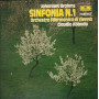 Brahms, Abbado, Wiener Philharmoniker LP Sinfonia N. 1 / Deutsche Grammophon – 2535435 Nuovo