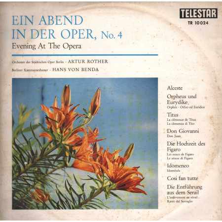Berlin, Rother, Von Benda LP Noche de Opera Nº4 / Telestar – TR10024 Nuovo