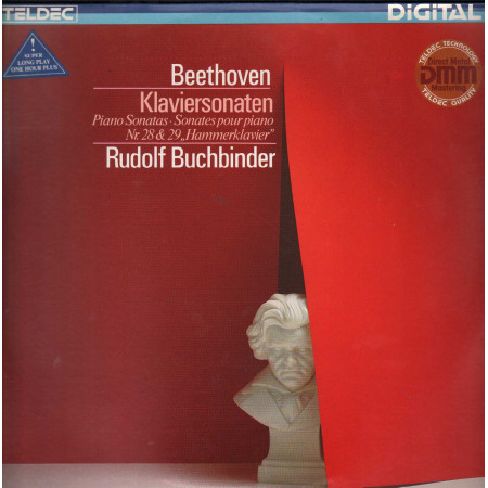 Beethoven, Buchbinder LP Klaviersonaten Nr. 28, 29 / Teldec – 642761AZ Nuovo