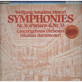 Concertgebouworkest, Harnoncourt LP Symphonie Nr. 33 B-Dur, NR. 31 D-Dur Nuovo Concertgebouworkest, Harnoncourt LP Symphonie Nr. 33 B-Dur, NR. 31 D-Dur Nuovo