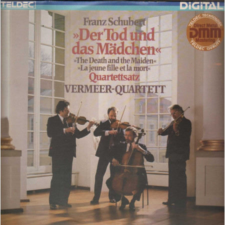 Schubert, Vermeer Quartet LP Der Tod Und Das Madchen / TELDEC – 642868AZ Nuovo