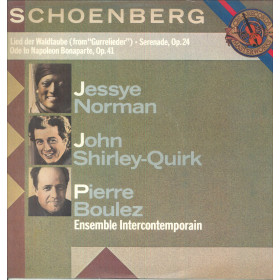Schoenberg, Norman LP Serenade Op. 24, Ode To Napoleon Bonaparte Op. 41 Nuovo Schoenberg, Norman LP Serenade Op. 24, Ode To Napoleon Bonaparte Op. 41 Nuovo