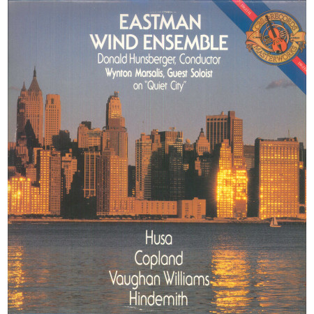 Eastman Wind Ensemble LP Husa, Copland, Vaughan Williams, Hindemith Nuovo