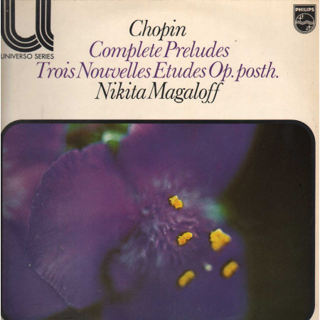 Chopin, Magaloff LP Complete Préludes, Trois Nouvelles Etudes / 6580118 Nuovo