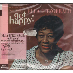 Ella Fitzgerald CD Get Happy / Verve 523 321-2 Digipack Sigillato 0731452332127 Ella Fitzgerald CD Get Happy - Digipack Nuovo Sigillato 0731452332127