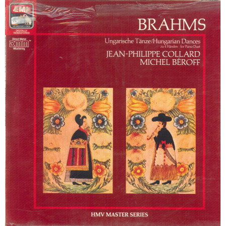 Brahms, Béroff LP 21 Ungarische Tanze ( Zu 4 Handen) / 2908301 Sigillato