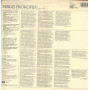 Prokofiev, Masur LP Piano Concertos / Klavierkonzerte 1, 4 & 5 / 2908511 Sigillato
